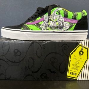 Size 9.5 - VANS Old Skool x The Nightmare Before Christmas Lock Shock and Barrel